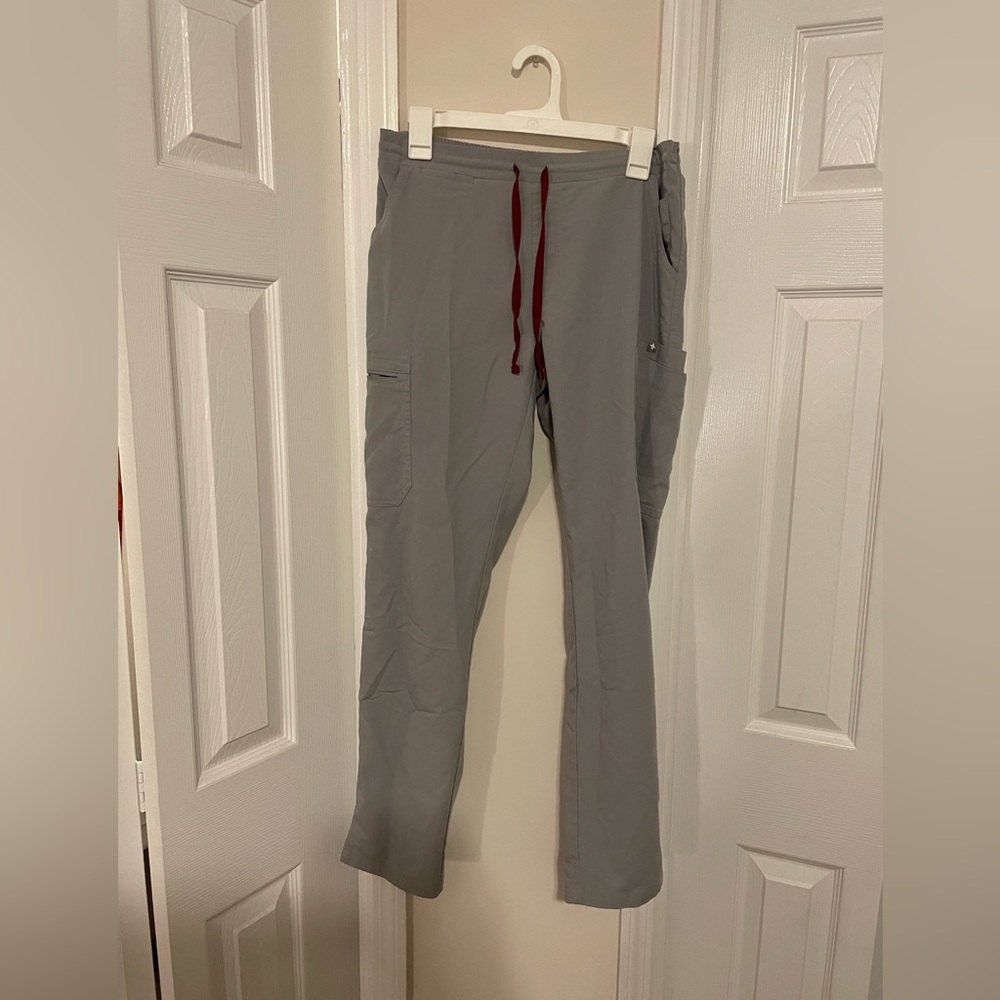 Space grey figs scrub pants